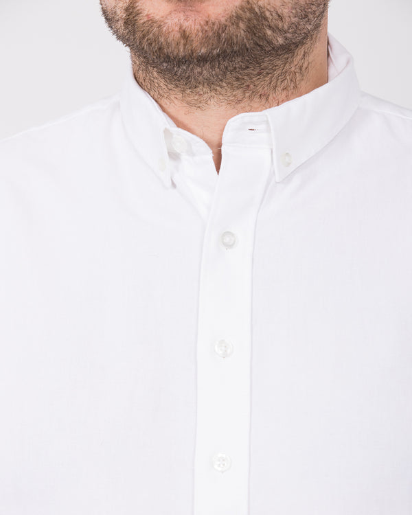 2t Logan Slim Fit Tall Oxford Shirt (white)