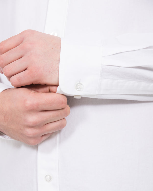 2t Logan Slim Fit Tall Oxford Shirt (white)