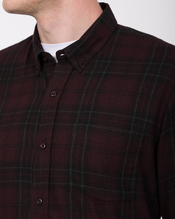 2t Jackson Tall Oxford Shirt (port check)
