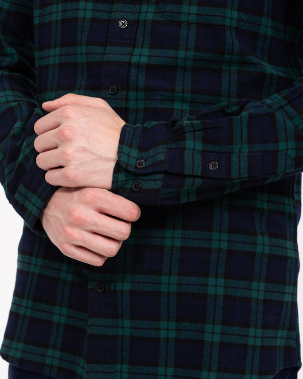 2t Tate Tall Regular Fit Shirt (green check)