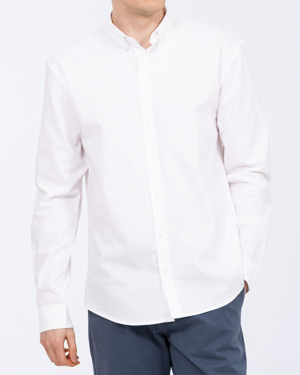 2t Rory Regular Fit Tall Oxford Hemd (weiß)