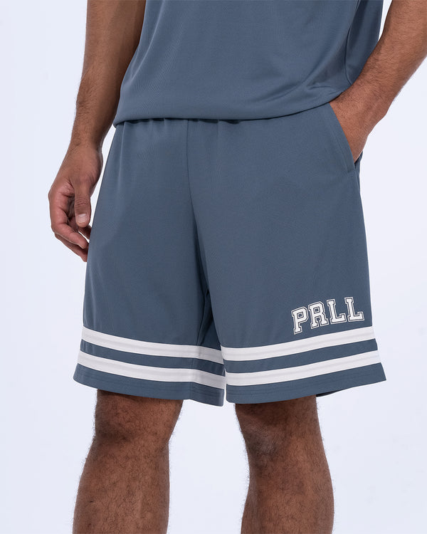 Parell Forge Lange Varsity-Shorts (Titanblau)