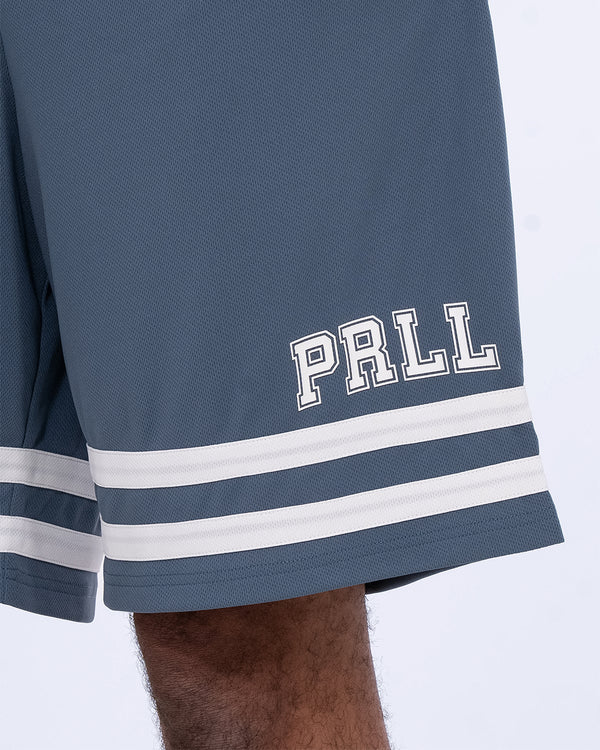Parell Forge Lange Varsity-Shorts (Titanblau)