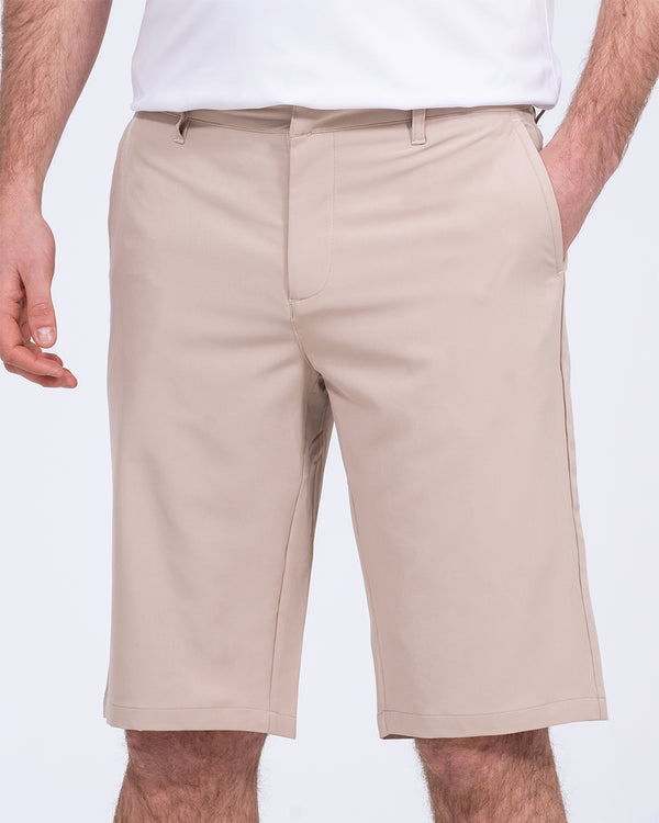 Parell Aktive Hohe Stretch-Shorts (Taupe)