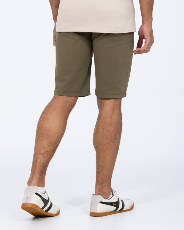 2t Grant Reguläre Passform Hohe Chino Shorts (khaki)
