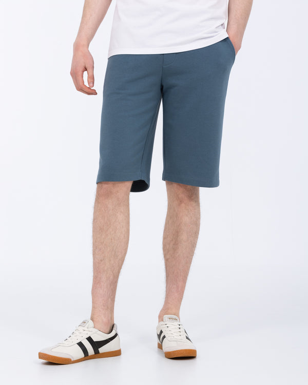 2t hohe Jersey-Shorts (petrolblau)