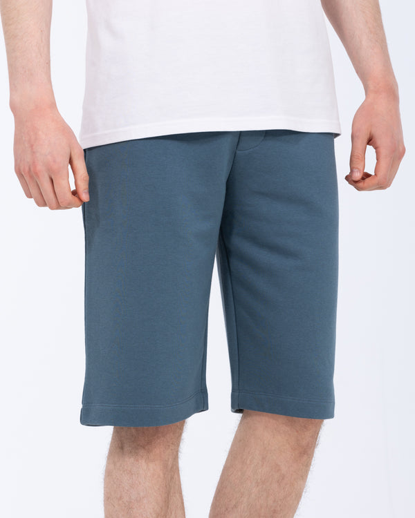 2t hohe Jersey-Shorts (petrolblau)
