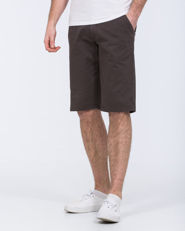 2t Grant Regular Fit Tall Chino Shorts (mid grey)