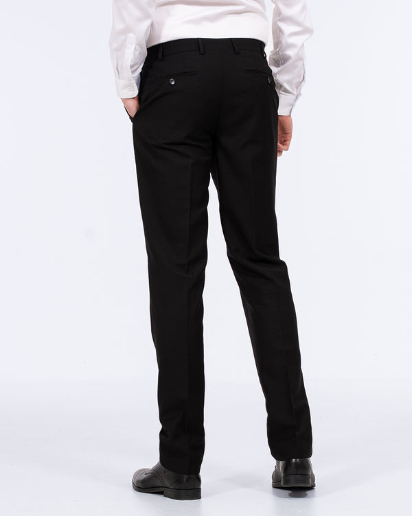 Skopes Double Breasted Slim Fit Tall Suit (black)