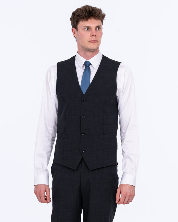 Skopes Darwin Regular Fit Tall Suit Waistcoat (charcoal)