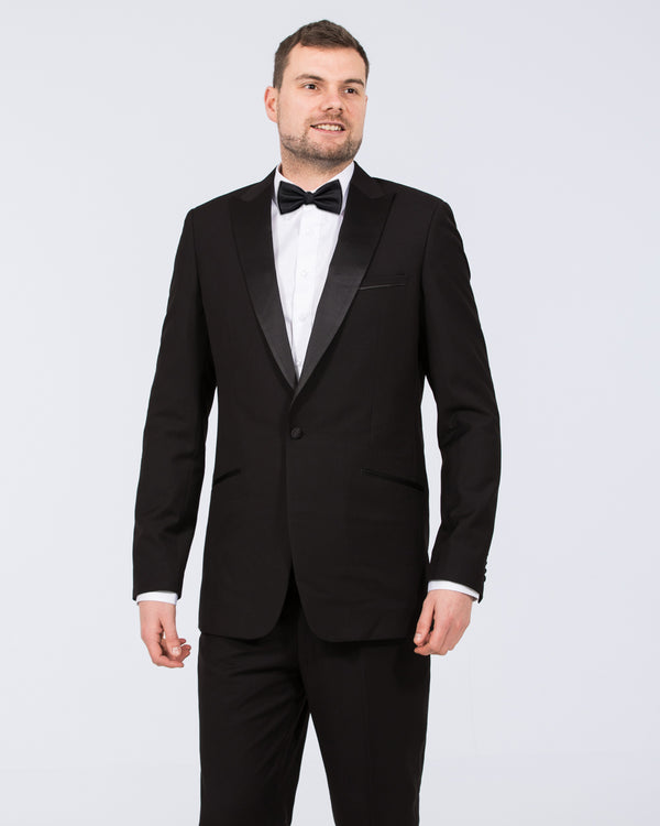 Skopes Sinatra Slim Fit Tall Dinner Suit (black)