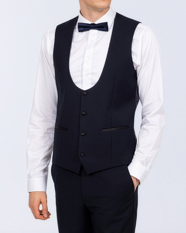 Skopes Sinatra Tall Dinner Suit Waistcoat (navy)