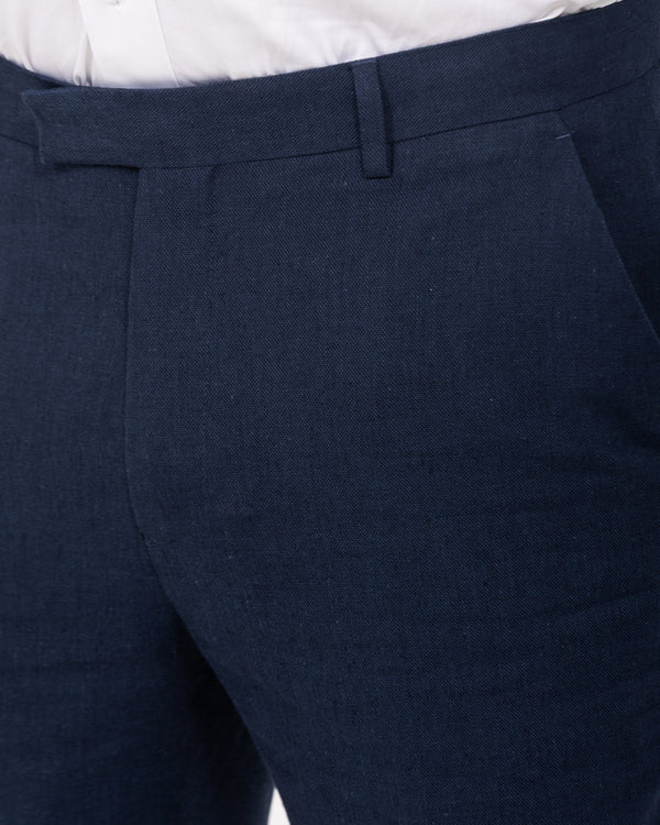 2t Tall Cotton Linen Suit (navy)
