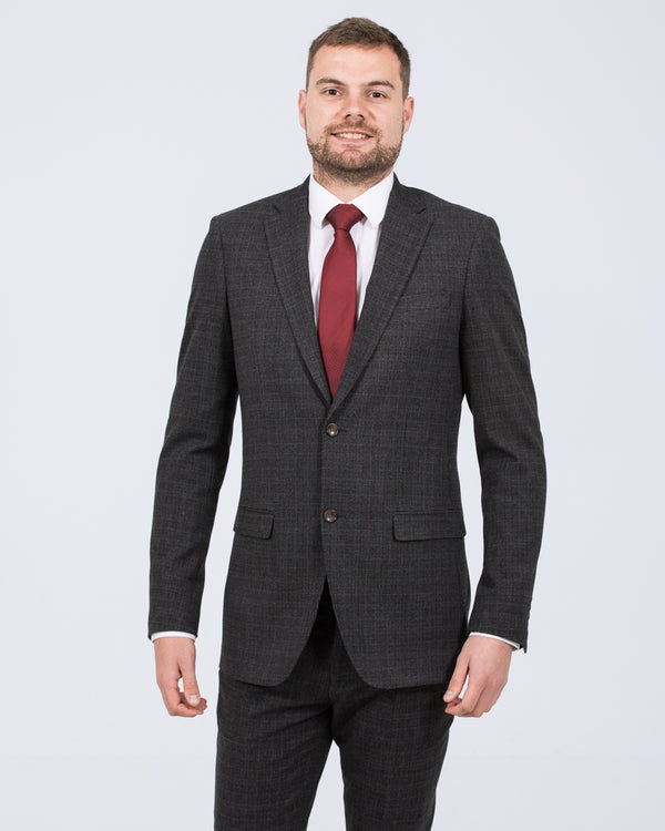 Skopes Jacob Slim Fit Tall Suit (grey check)