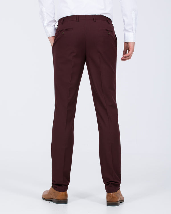 Skopes Madrid Slim Fit Tall Suit (claret)