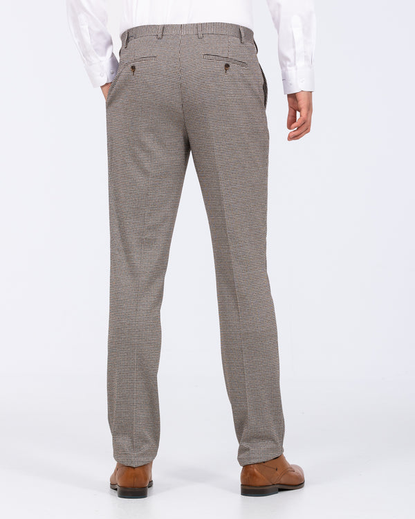 Skopes Cannon Slim Fit Tall Suit Trousers(blue/brown)