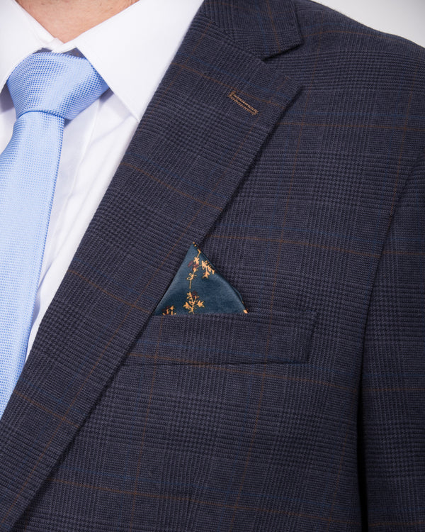 Skopes Guildford Slim Fit Tall Suit Jacket (navy check)