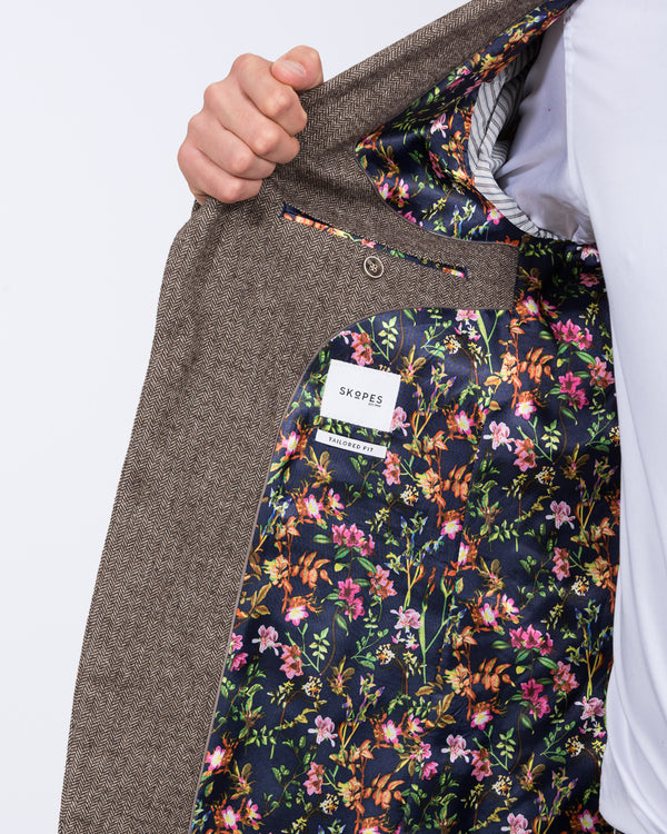 Skopes Jude Slim Fit Tall Suit Jacket (fawn)