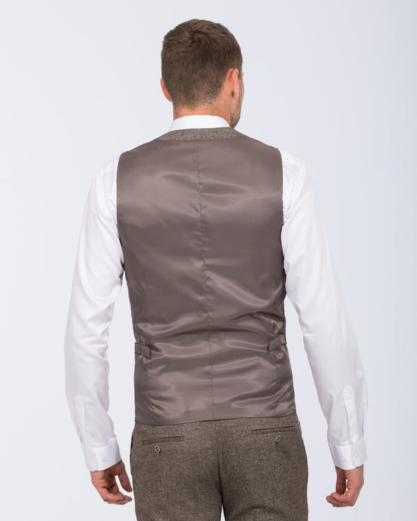 Skopes Jude Slim Fit Tall Suit Waistcoat (fawn)