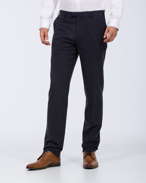Skopes Guildford Slim Fit Tall Suit (navy check)