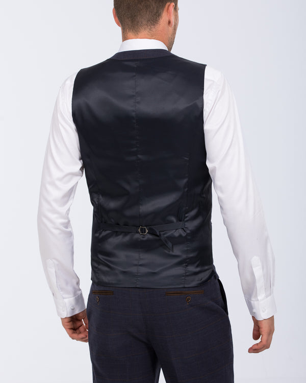 Skopes Guildford Slim Fit Tall Suit (navy check)