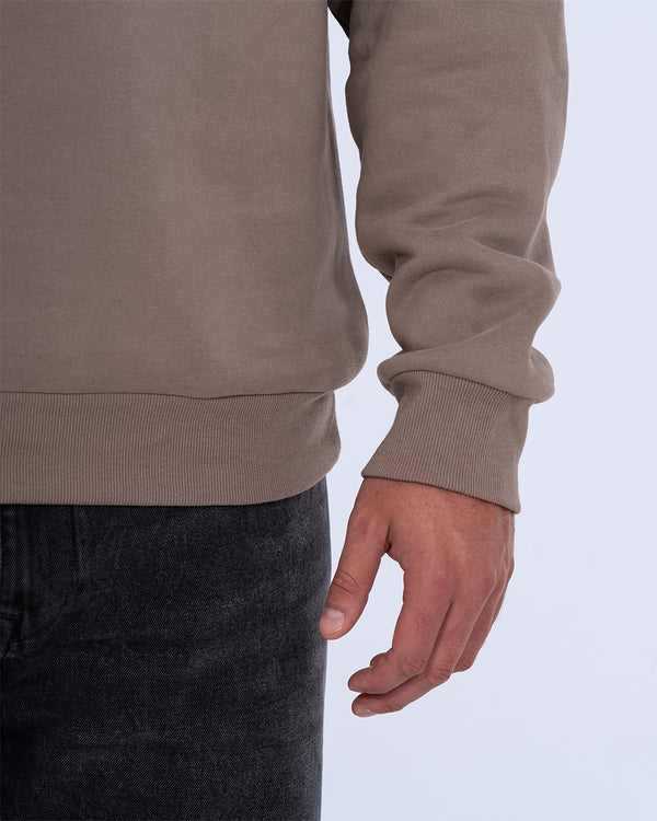 2t Hamish Tall Heavyweight Regular Fit Sweatshirt (mushroom)