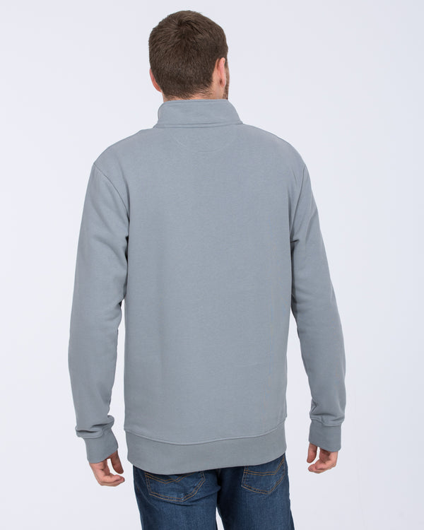 2t Wyatt Tall Quarter Zip Sweatshirt (slate)