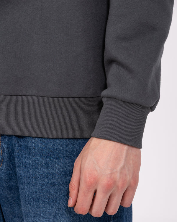 2t Hamish Tall Heavyweight Sweatshirt mit normaler Passform (Schieferblau)