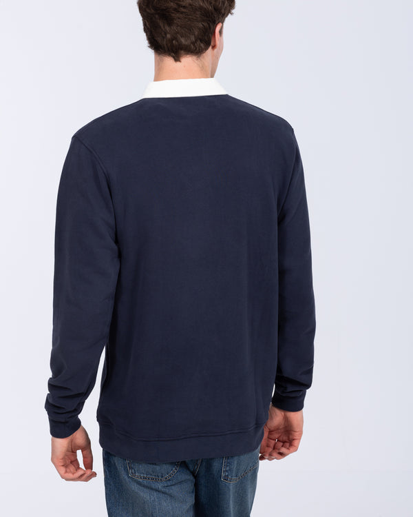 2t Denburn Tall Rugby Sweatshirt (Navy)