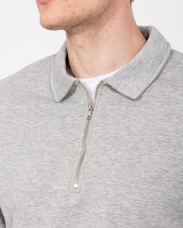 2t Elijah Tall Quarter Zip Sweatshirt (grey)