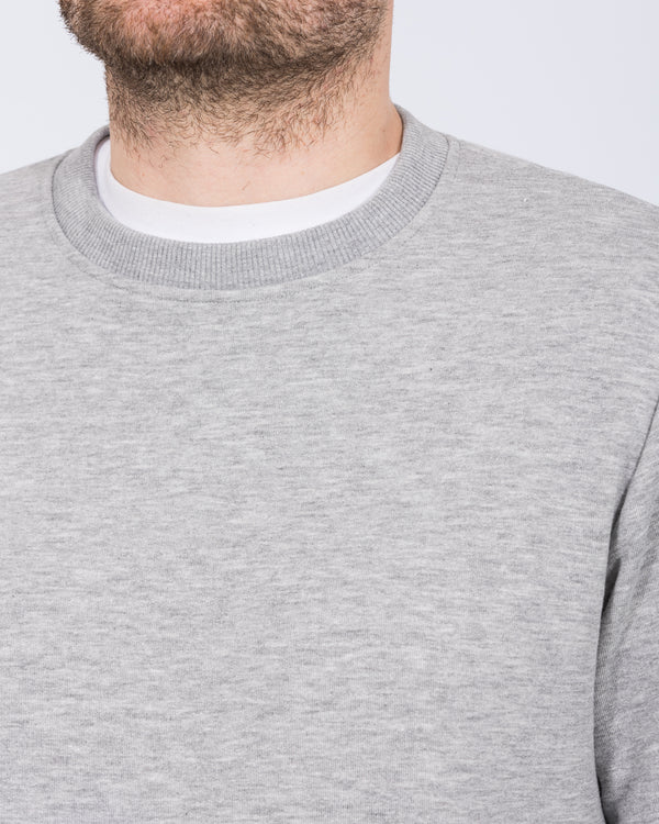 Essentalls Tall Sweatshirt (grey marl)