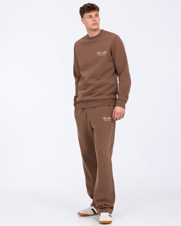 2t Stanley Tall Wide Leg Joggers (mocha)