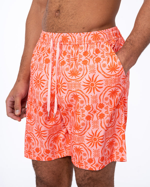 2t Ziggy Tall Swim Shorts (pink pattern)