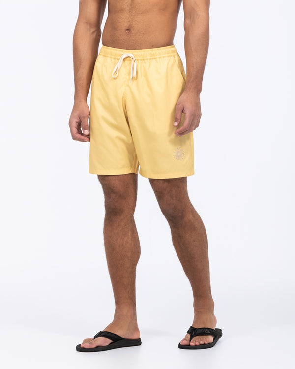 2t Harry Lange Badeshorts (gelb bestickt)