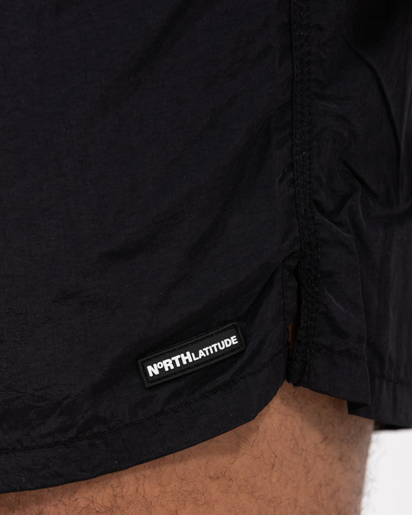 North 56 Lange Badeshorts (schwarz)