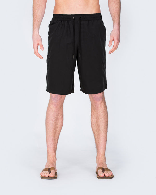 2t Arran Tall Swim Shorts (black)