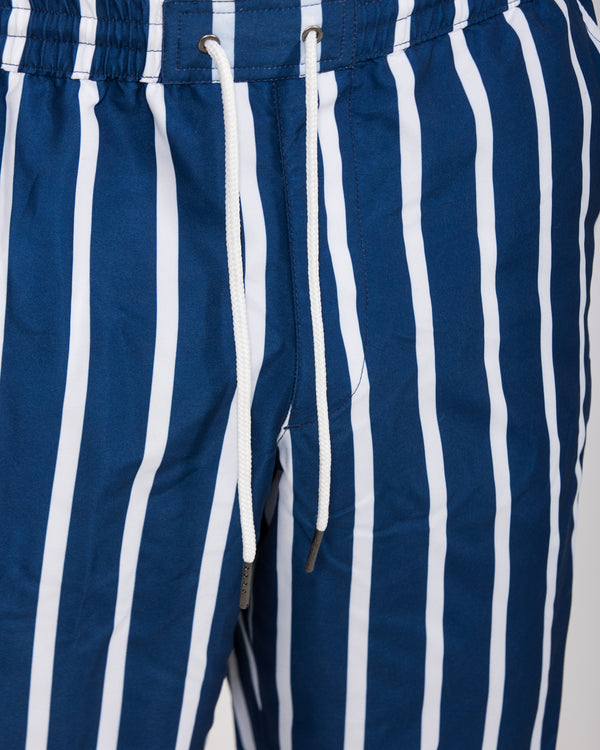 2t Aray Tall Striped Swim Shorts (navy/white)