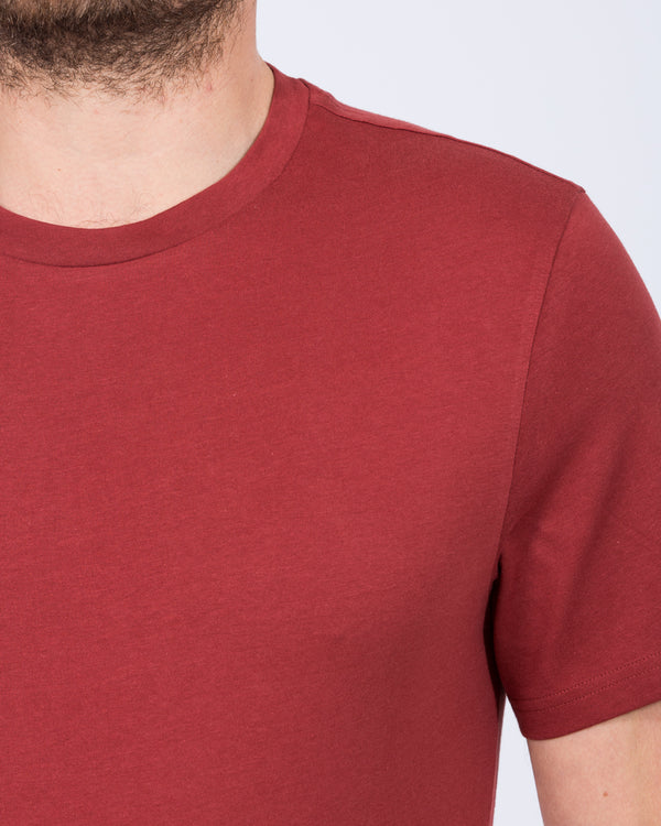 Essentalls Tall T-Shirt (burgundy)