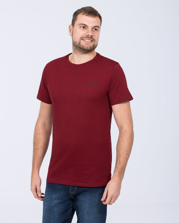 2t Santa Cruz Tall T-Shirt (burgundy)