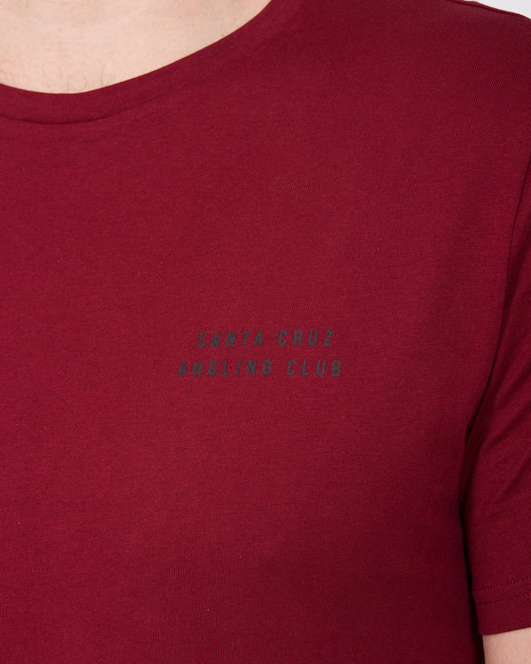 2t Santa Cruz Tall T-Shirt (burgundy)