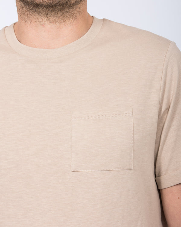 2t Arlo Tall Utility Pocket T-Shirt (mushroom)