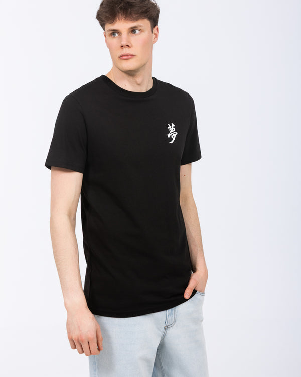 2t Lachlan Hohes T-Shirt (schwarzes Muster)