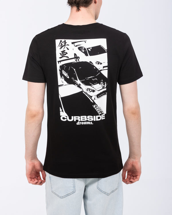 2t Lachlan Hohes T-Shirt (schwarzes Muster)