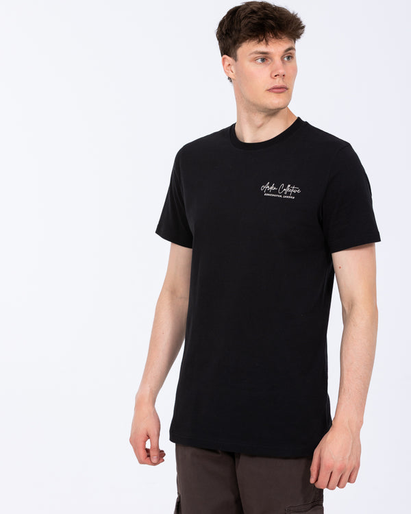 2t Lachlan Tall T-Shirt (black)