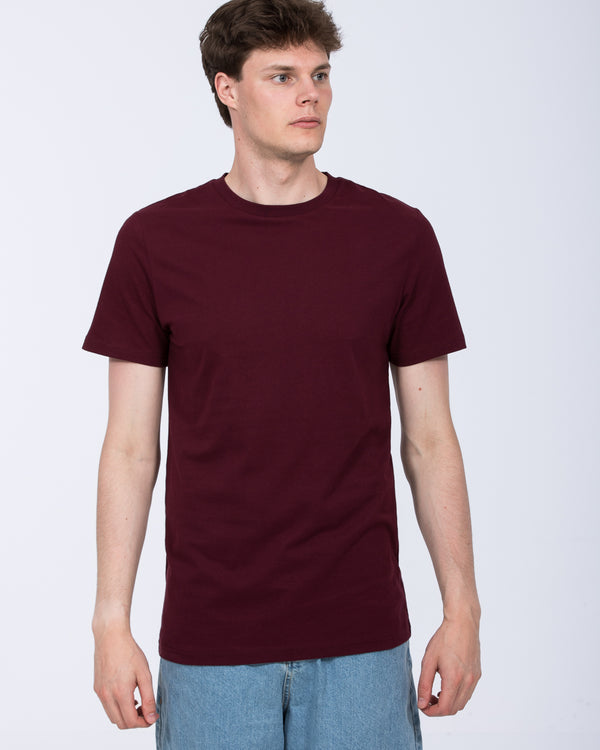 2t Lenny Tall Regular Fit T-Shirt (burgundy)