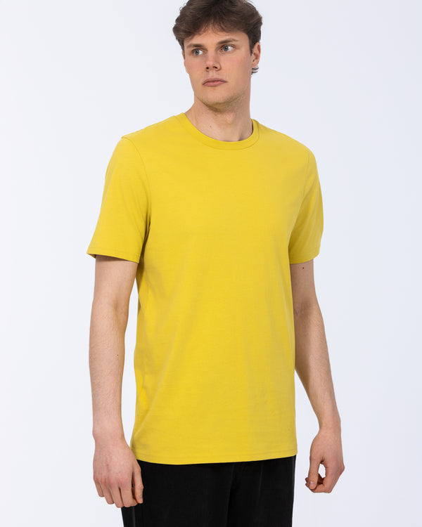 2t Liam Tall Normale Passform T-Shirt (chartreuse)