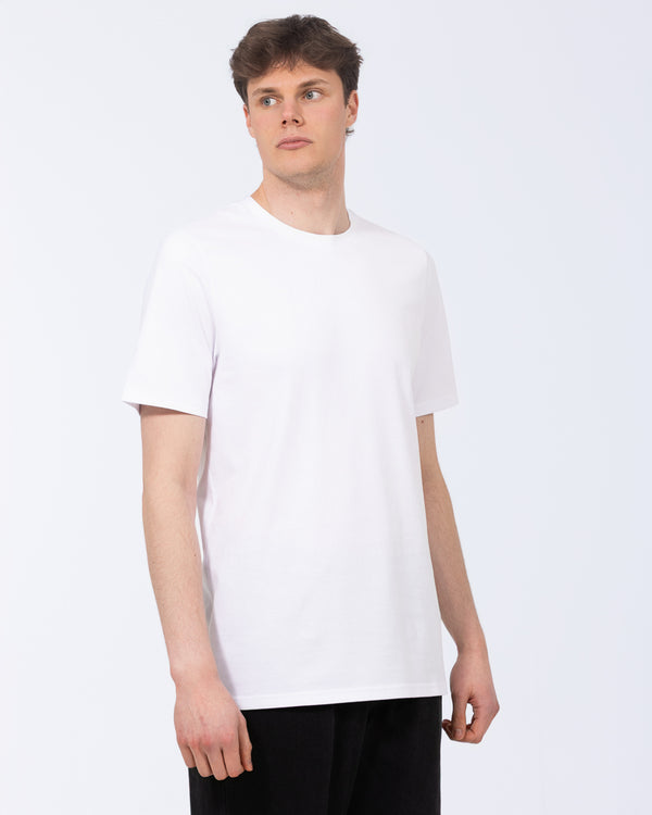 2t Liam Tall Normale Passform T-Shirt (weiß)