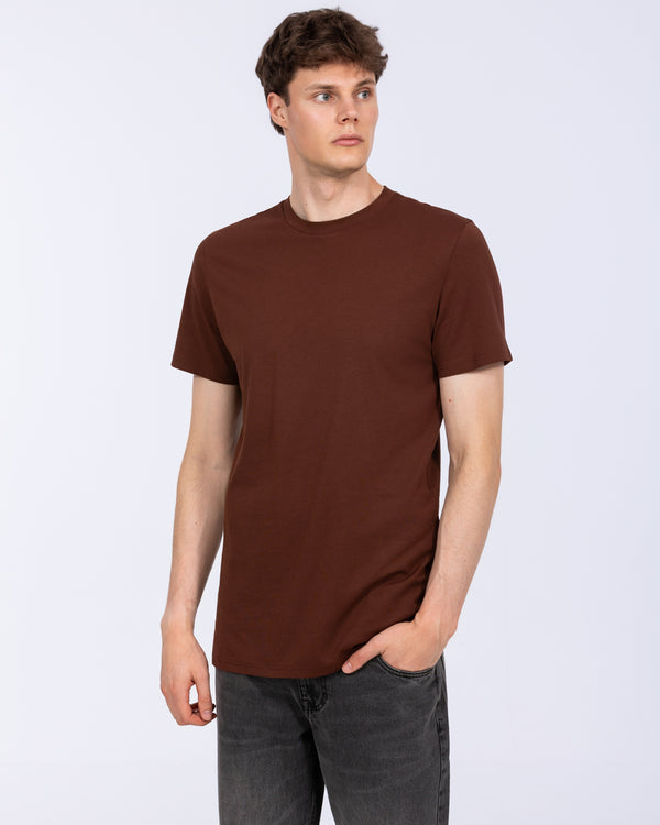 Essentalls Tall-T-shirt (bruin)