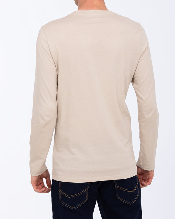 Essentalls Long Sleeve Tall T-Shirt (taupe)