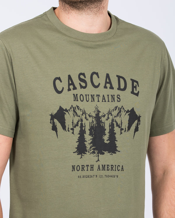 2t Brodie Tall Cascade Regular Fit T-Shirt (khaki)